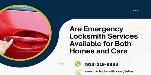 Locksmith in Tulsa OK fixing a commercial lock