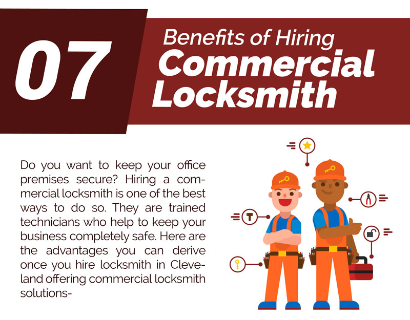 Infographic: 7 Benefits of Hiring Commercial Locksmith