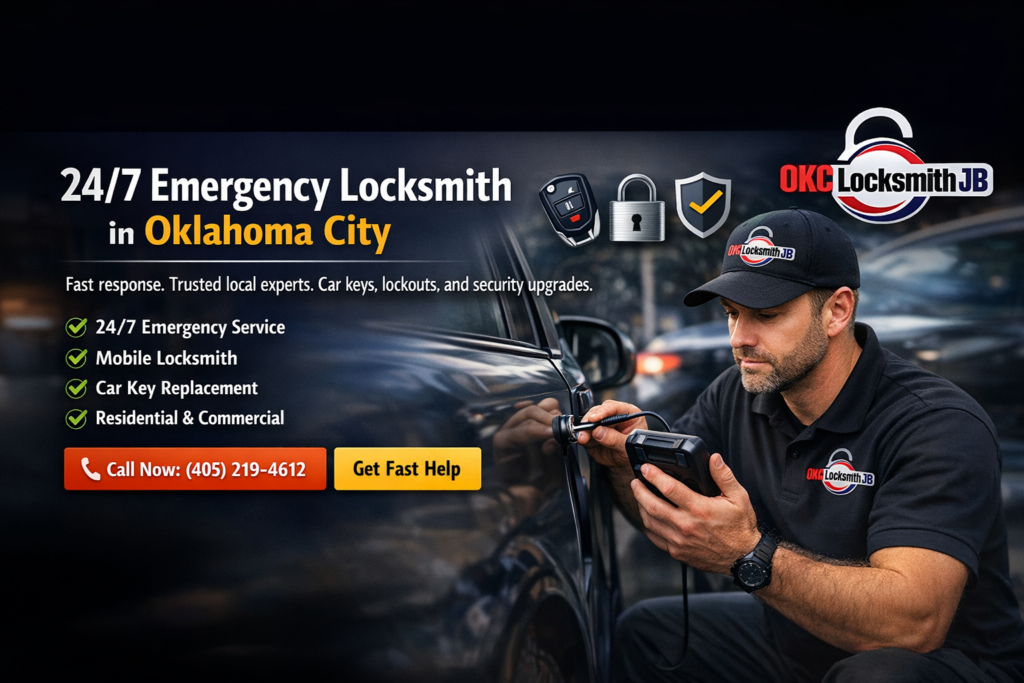 Locksmith OKC – 24 Hour Mobile Locksmith in Oklahoma City