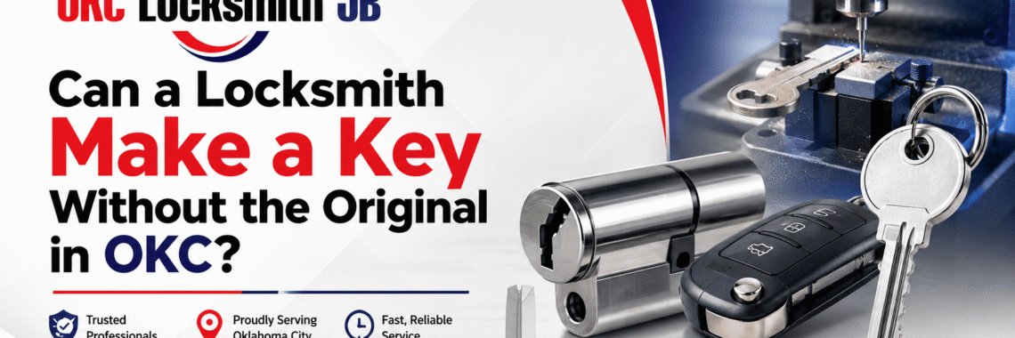 Can a Locksmith Make a Key Without the Original in OKC?