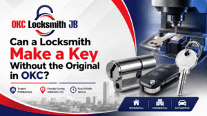 Can a Locksmith Make a Key Without the Original in OKC?