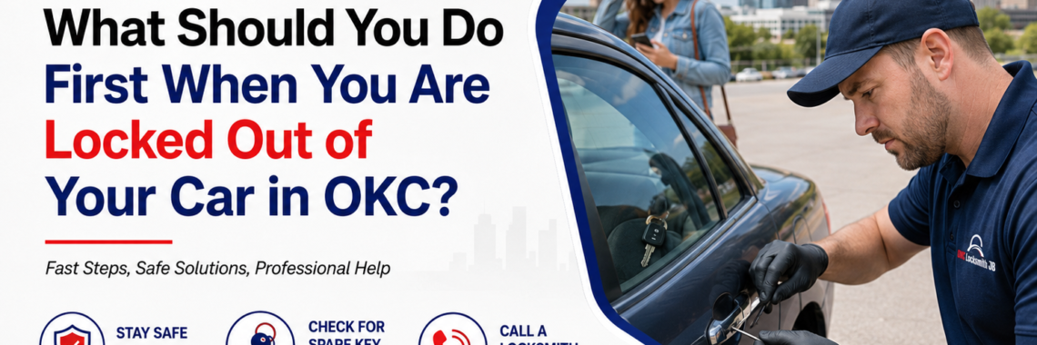 What Should You Do First When You Are Locked Out of Your Car in OKC